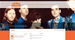 Desktop Screenshot of anhembi.com.br